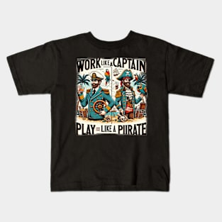 Pirate Player Kids T-Shirt